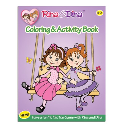 Rina & Dina Coloring And Activity Book #2