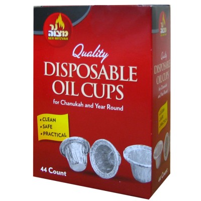 Disposable Aluminum Oil Cups 44 Pack