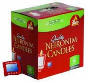 6 Hour Neronim Candles, 72 Pack