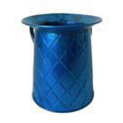 Tin Wash Cup - Blue Diamonds