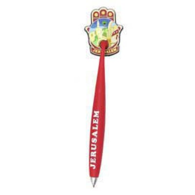 Pen Rubber Magnet Jerusalem
