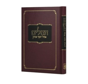 Tehillim Ohel Yosef Yitzchak Clear Print - Medium - תהילים אהל יוסף יצחק - בינוני