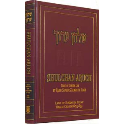 Shulchan Oruch Hilchos Sukkah
