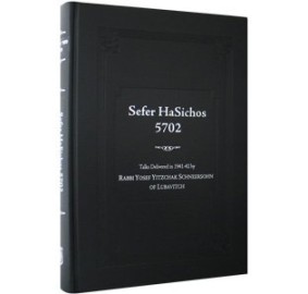 Sefer Hasichos 5702 - English