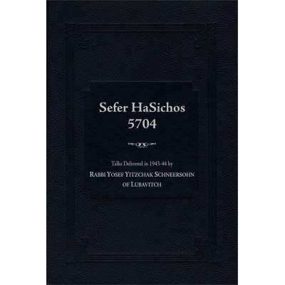 Sefer Hasichos 5704 - English