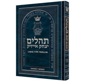 Large Type Tehillim Full Size (Hardcover)