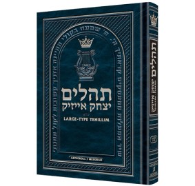 Large Type Tehillim - Pocket Size (Hardcover)