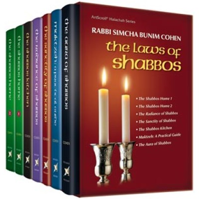 Laws Of Shabbos 7 Vol Slipcase