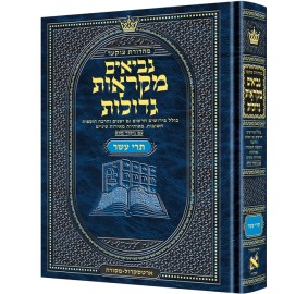 Czuker Edition Mikra'os Gedolos Nevi’im Trei Asar (Twelve Prophets) - נ"ך - תרי עשר - מקראות גדולות - צוקער - (ארטסקרול)