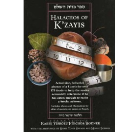 Halachos Of K'Zayis H/C