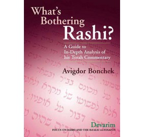 What's Bothering Rashi 5 - Devarim (Hardcover)