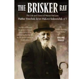 The Brisker Rav Volume 3 (Hardcover)