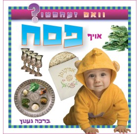 What Do You See On Pesach? Yiddish (Board Book)