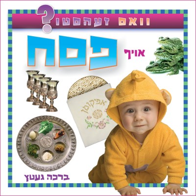 What Do You See On Pesach? Yiddish (Board Book)