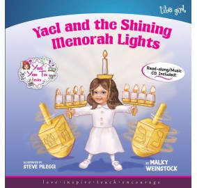 Yael And The Shining Menorah Lights