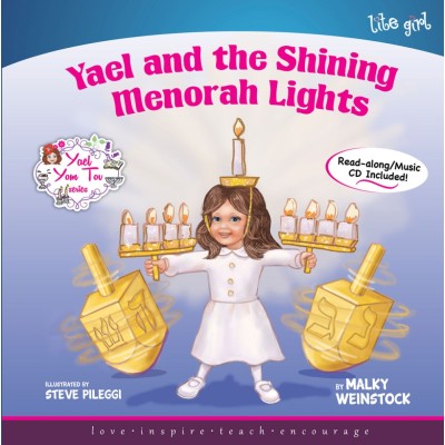 Yael And The Shining Menorah Lights