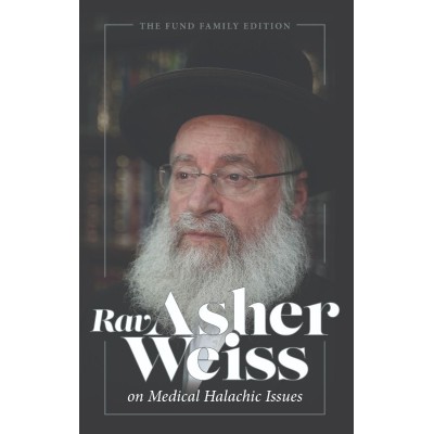 Rav Asher Weiss On Medical Hal