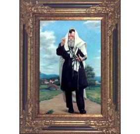 Canvas Lubavitcher Rebbe