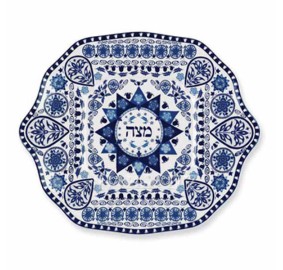 Renaissance Ceramic Matzah Plate