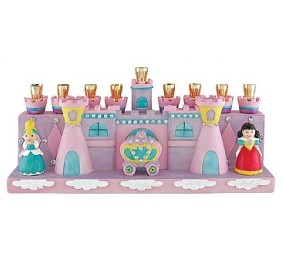 Ceramic Princess Menorah