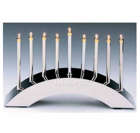 Electric Silver Plated Menorah