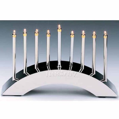 Menorah Electric Silverplated