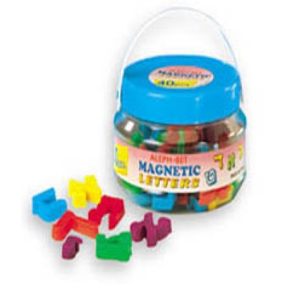 Aleph Bet Magnetic Letters In Tub