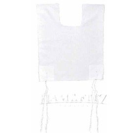 Poly-Cotton Tzitzis - No Tzitzis - Round Neck - Size 4