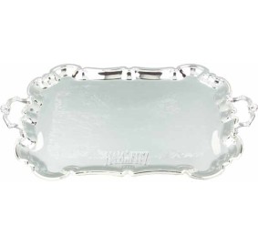 Tray With Handles - Silverplated