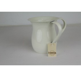 Wash Cup Off White Powder Coated