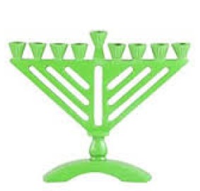 Menorah Mini Rambam Green