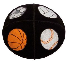 SUEDE KIPPAH - BLACK - SPORTS