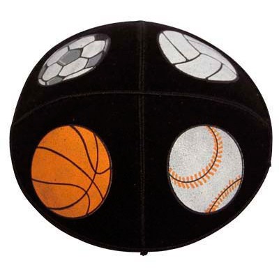 SUEDE KIPPAH - BLACK - SPORTS