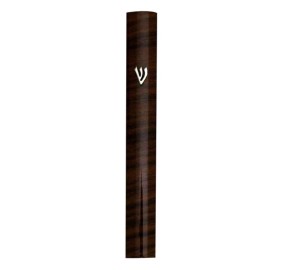 MEZUZAH COVER 15CM METAL BROWN