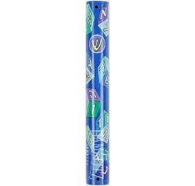 Mezuzah Cover 12 Cm - Aleph Bet Boy