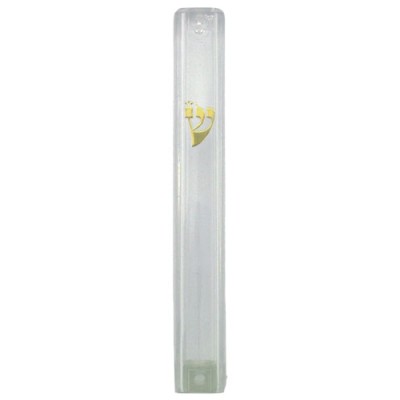 Mezuzah Cover Clear 7 Cm