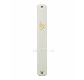 Mezuzah Cover 20 Cm White