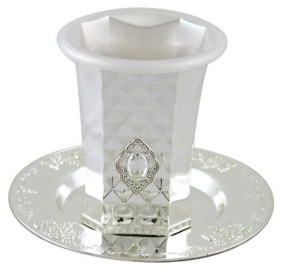 Kiddush Cup Nickel Set