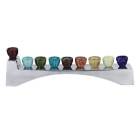 Menorah Aluminum Colorful