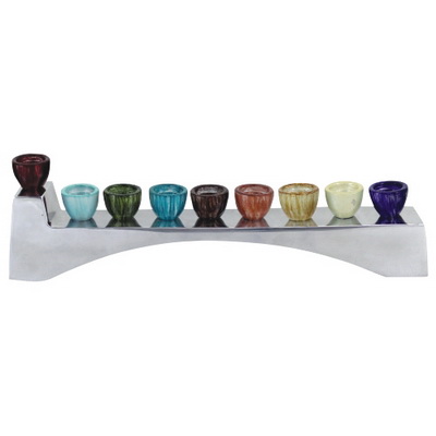 Menorah Aluminum Colorful