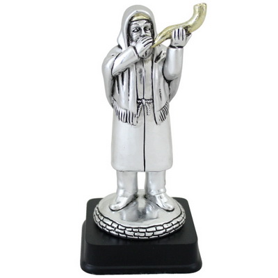 Shofar Blowing Figurine