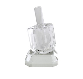 Crystal Dreidel 8 cm