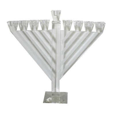 Crystal Menorah Rambam 40 Cm