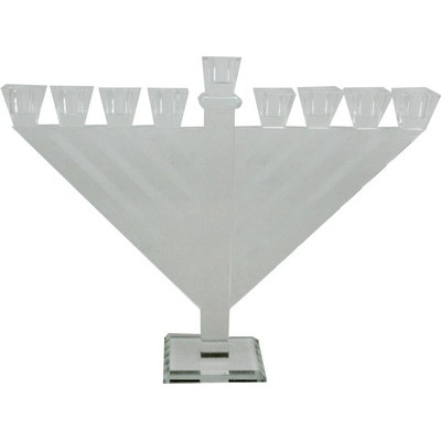 Crystal Rambam Menorah 60 cm