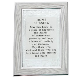 Home Blessing Framed English