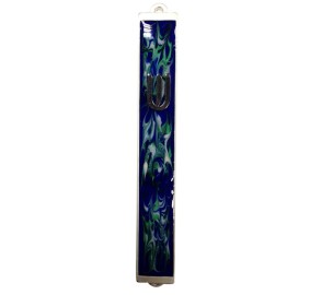 Mezuzah Cover Metal Colorful 10 cm