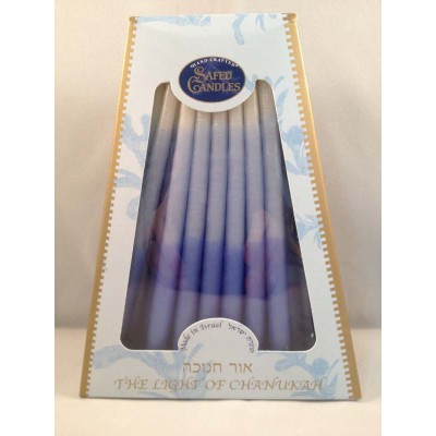 Deluxe Blue Chanuka Candles