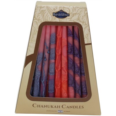 Pink,Blue,Orange&Purple Candle