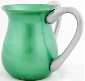 Anodized Aluminum Wash Cup - Green