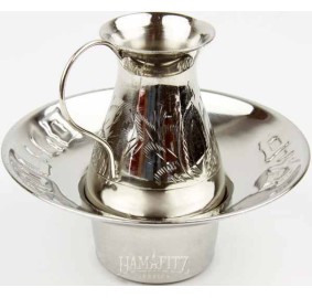 Stainless Steel Mayim Achronim Set